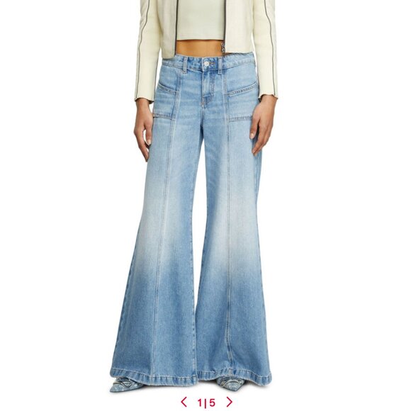 Diesel flare jeans d-akii 0clba - Picture 1 of 3